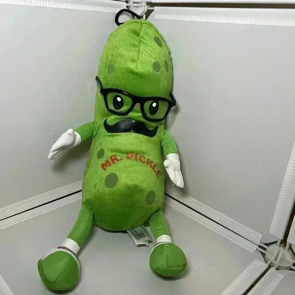 Fiesta Other - Mr. Pickle Plush 15" inch W/ legs Soft Green